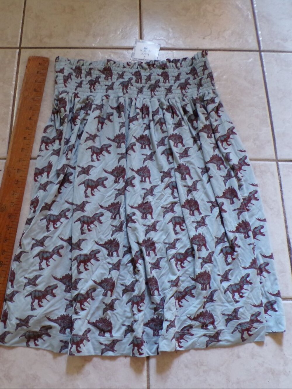 New With Tags Kate Quinn Skirt Medium Dinosaur Print